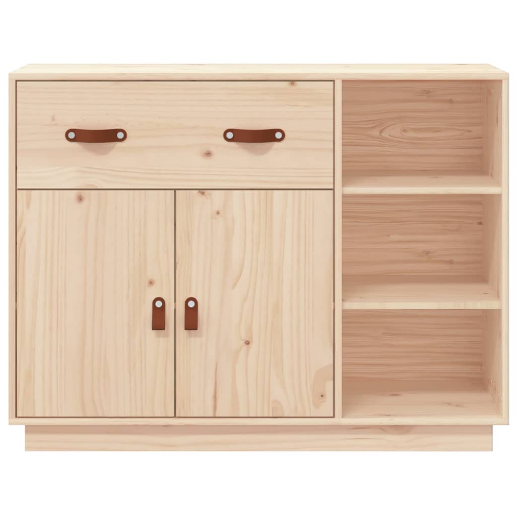 vidaXL Sideboard 98.5x40x75 cm Solid Wood Pine
