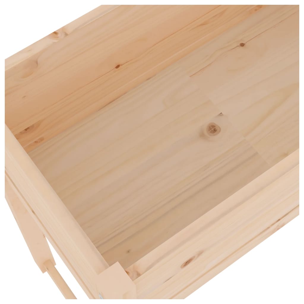 vidaXL Planter 78x40x81 cm Solid Wood Pine