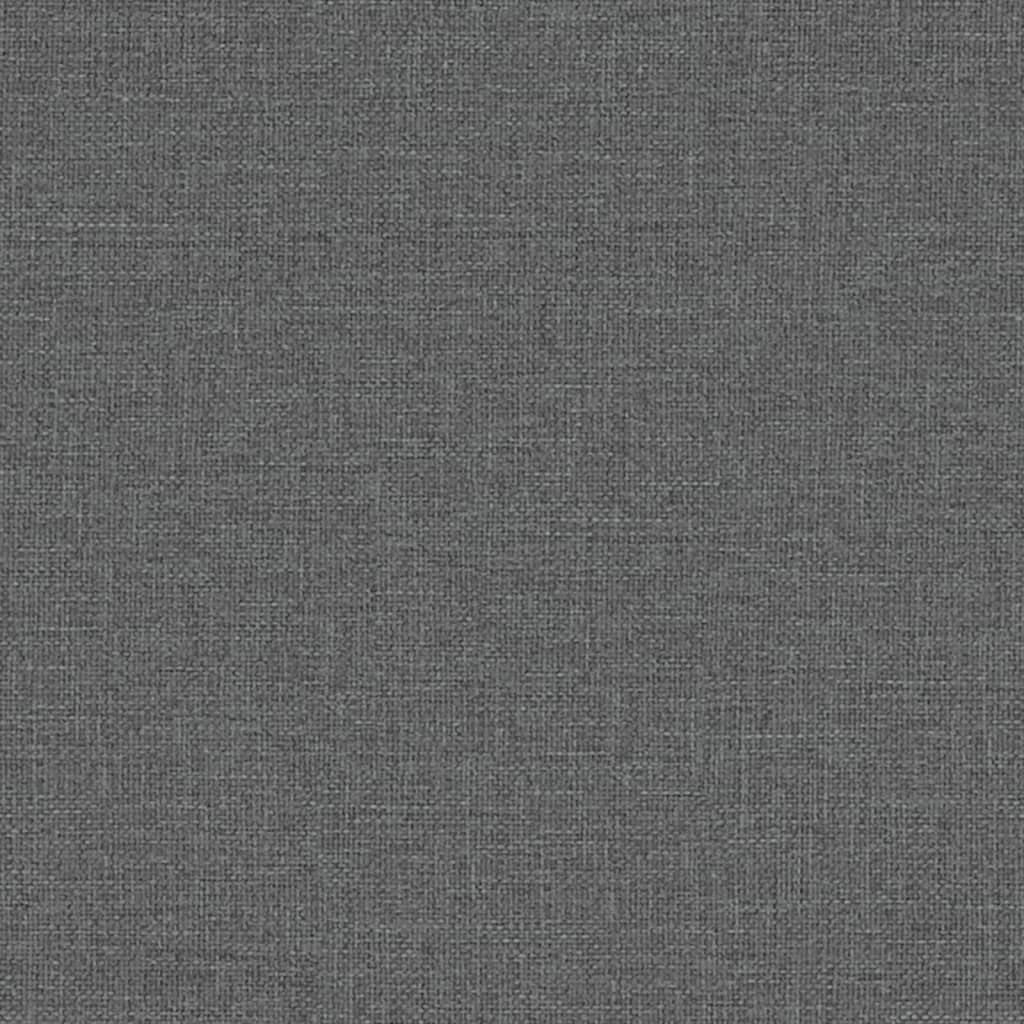 vidaXL Sofa Chair Dark Grey 64x64x90 cm Fabric
