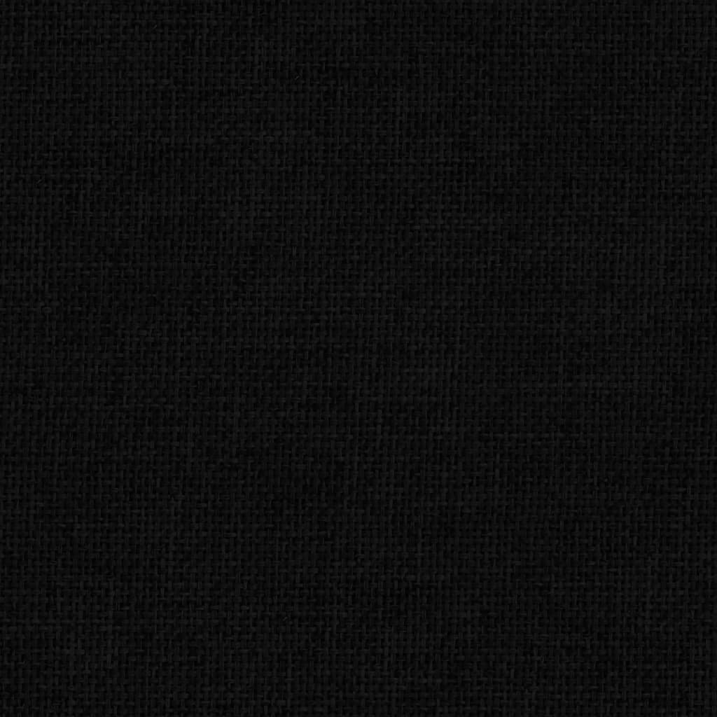 vidaXL Kids Sofa Black 90x53x30 cm Fabric