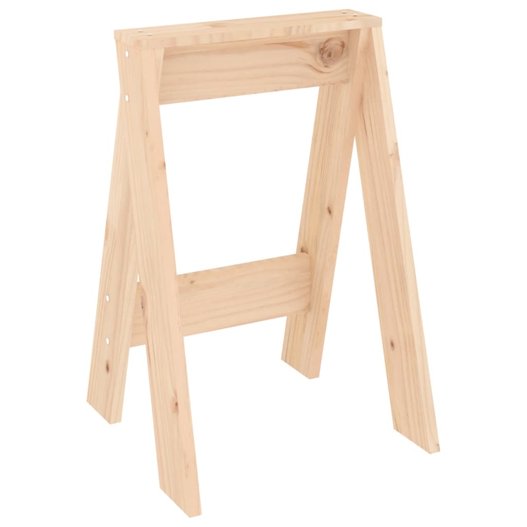 vidaXL Stools 2 pcs 40x40x60 cm Solid Wood Pine