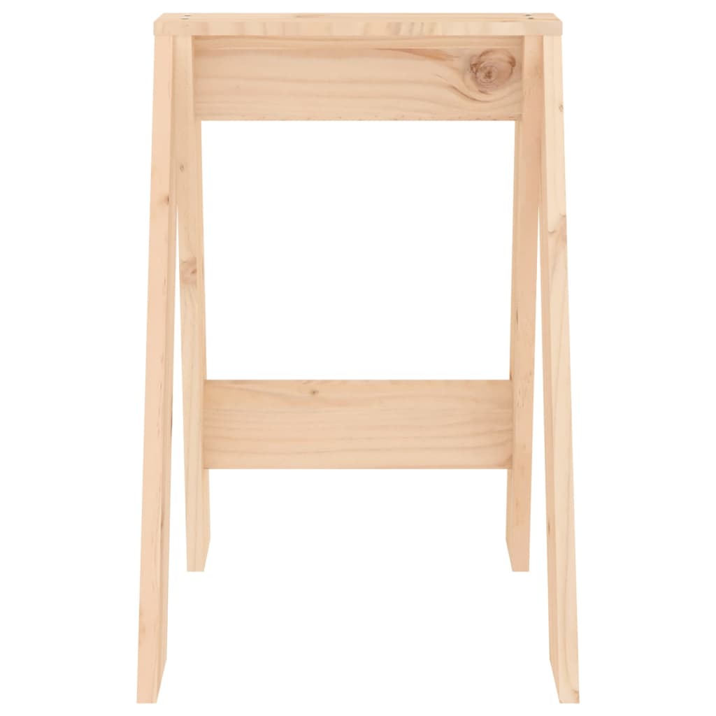 vidaXL Stools 2 pcs 40x40x60 cm Solid Wood Pine