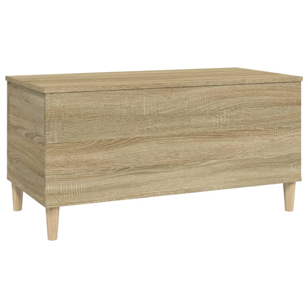 vidaXL Coffee Table Sonoma Oak 90x44.5x45 cm Engineered Wood