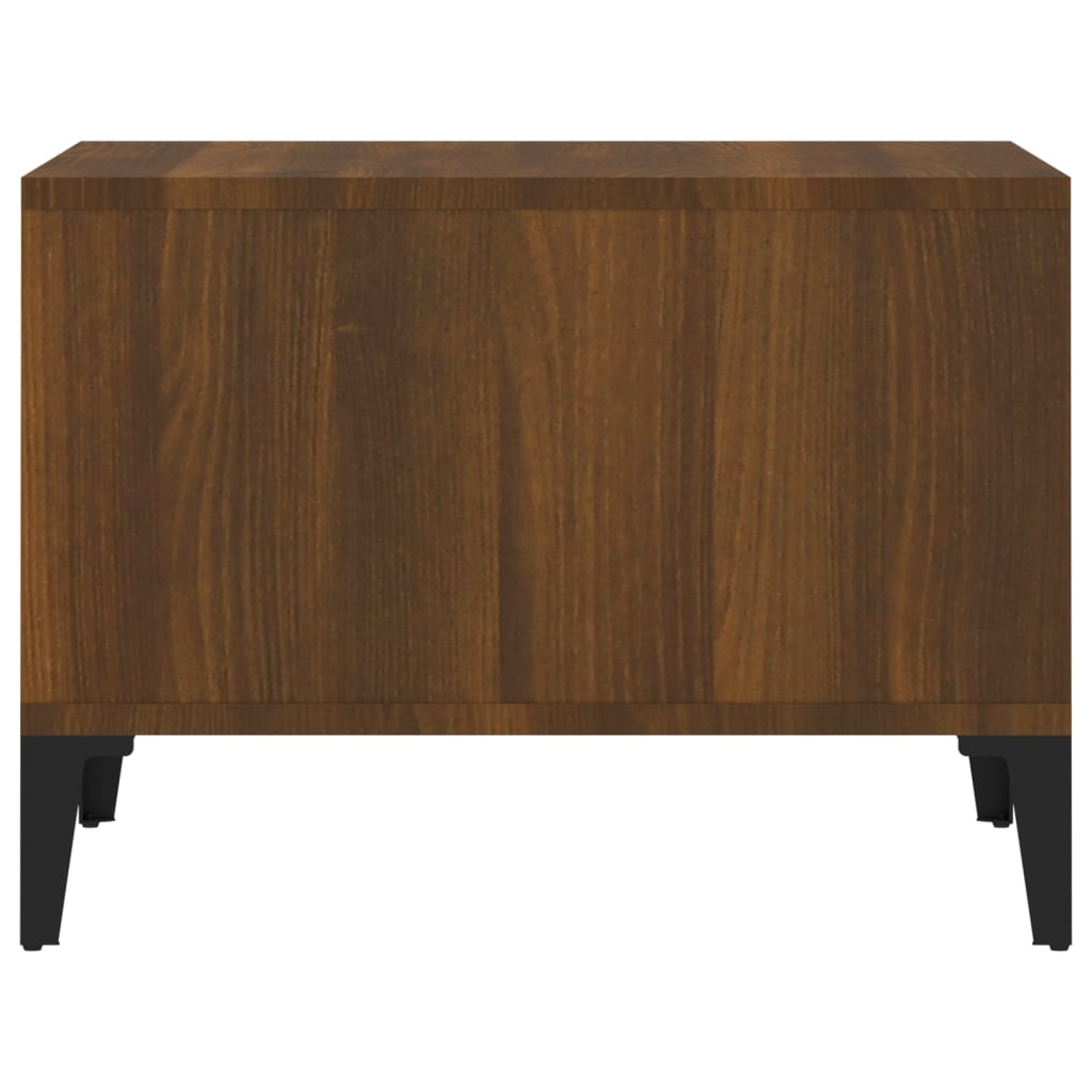 vidaXL Coffee Table Brown Oak 60x50x36.5 cm Engineered Wood