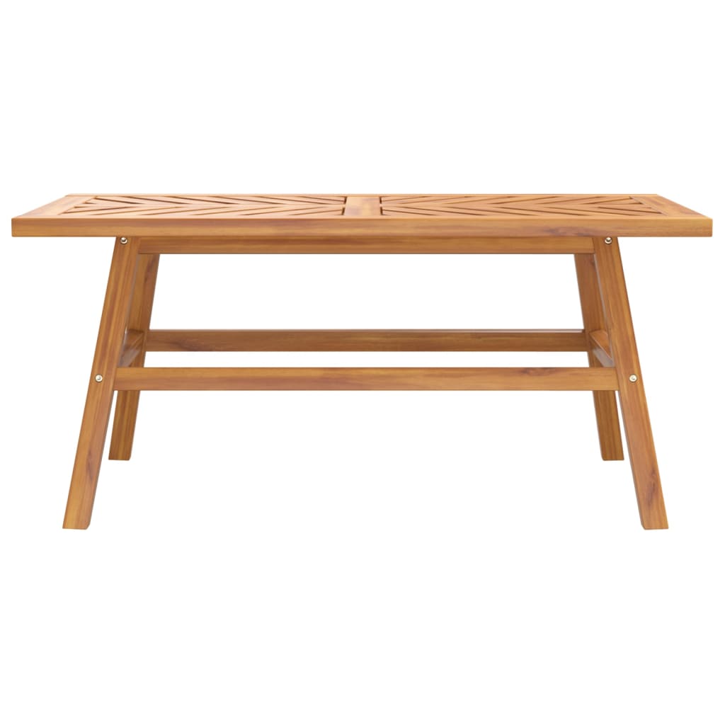 vidaXL Coffee Table 100x50x45 cm Solid Wood Acacia