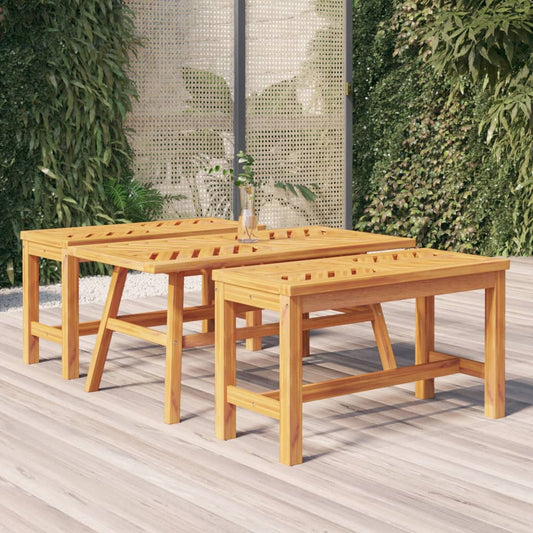 vidaXL Coffee Table 100x50x45 cm Solid Wood Acacia