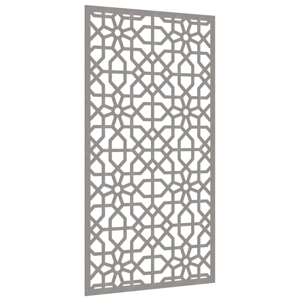 vidaXL Garden Wall Decoration 105x55 cm Corten Steel Moorish Design