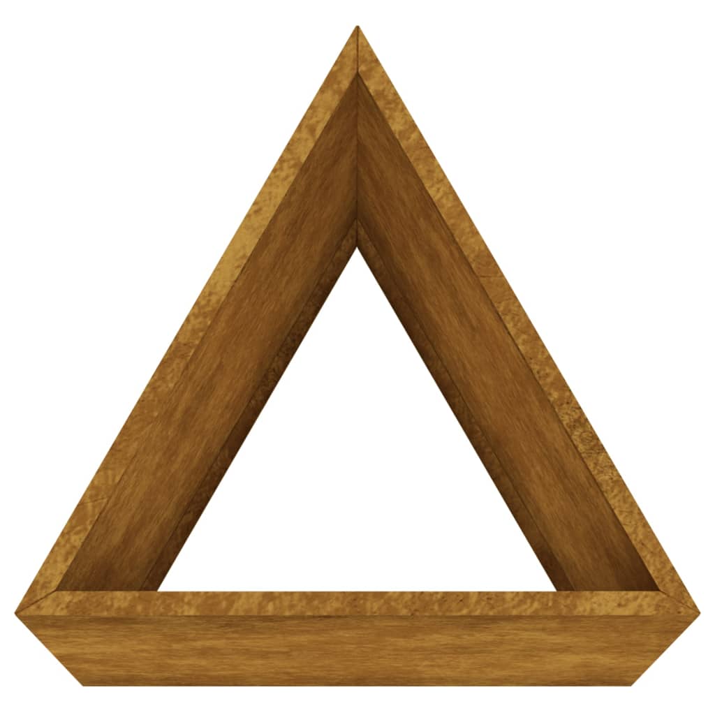 vidaXL Garden Planter 30x26x75 cm Corten Steel