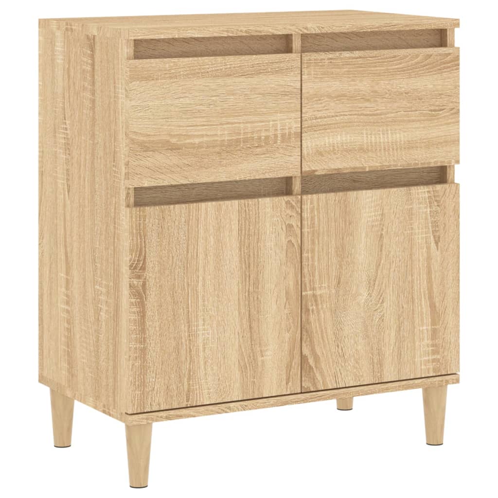vidaXL Sideboard Sonoma Oak 60x35x70 cm Engineered Wood