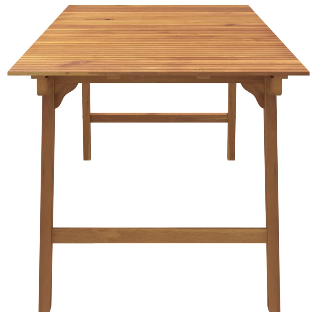 vidaXL Garden Table 200x90x75 cm Solid Wood Acacia