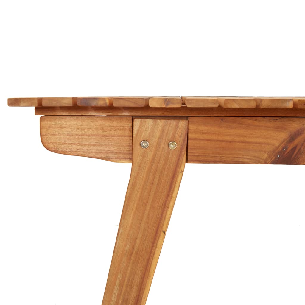 vidaXL Garden Table 200x90x75 cm Solid Wood Acacia