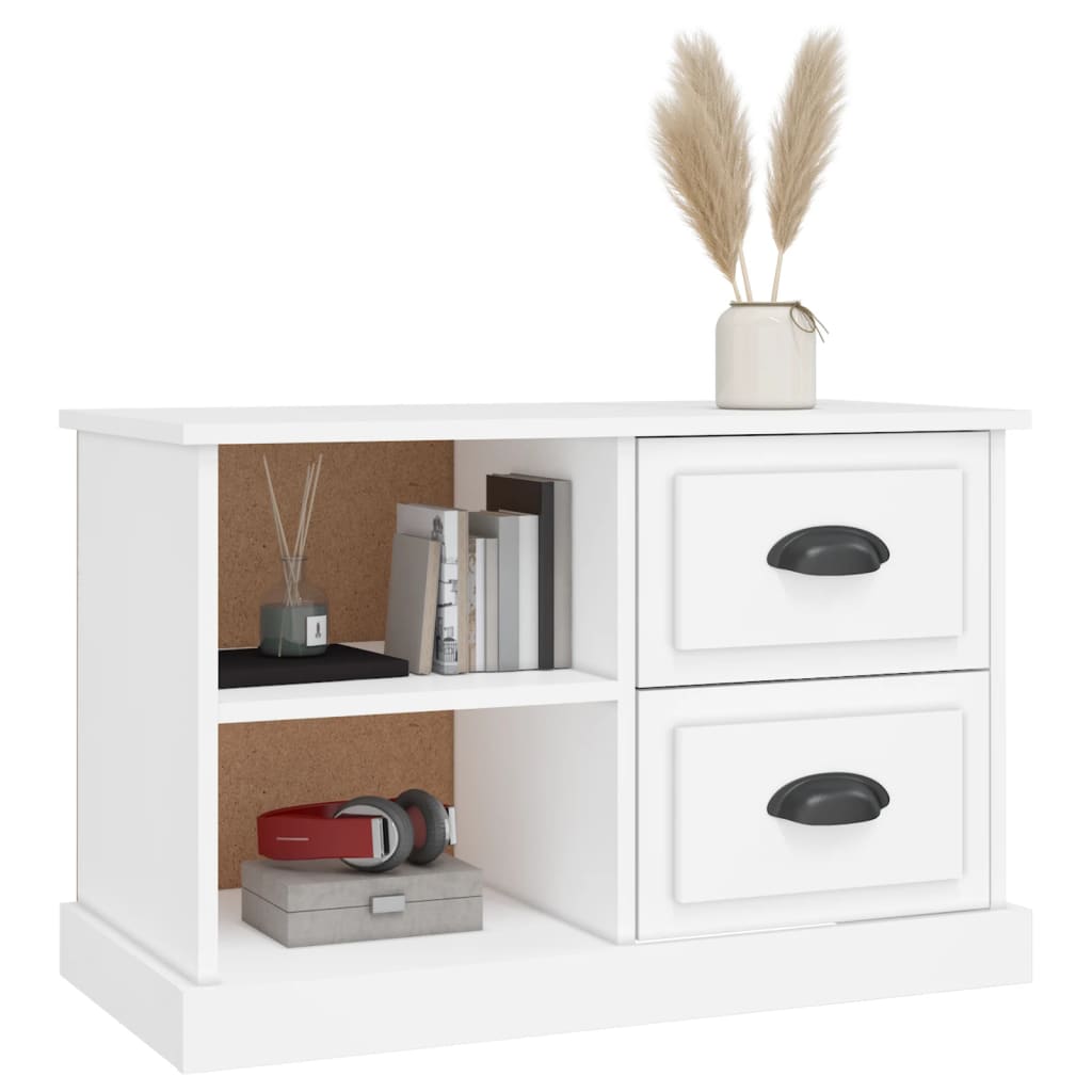 vidaXL TV Cabinet White 73x35.5x47.5 cm Engineered Wood