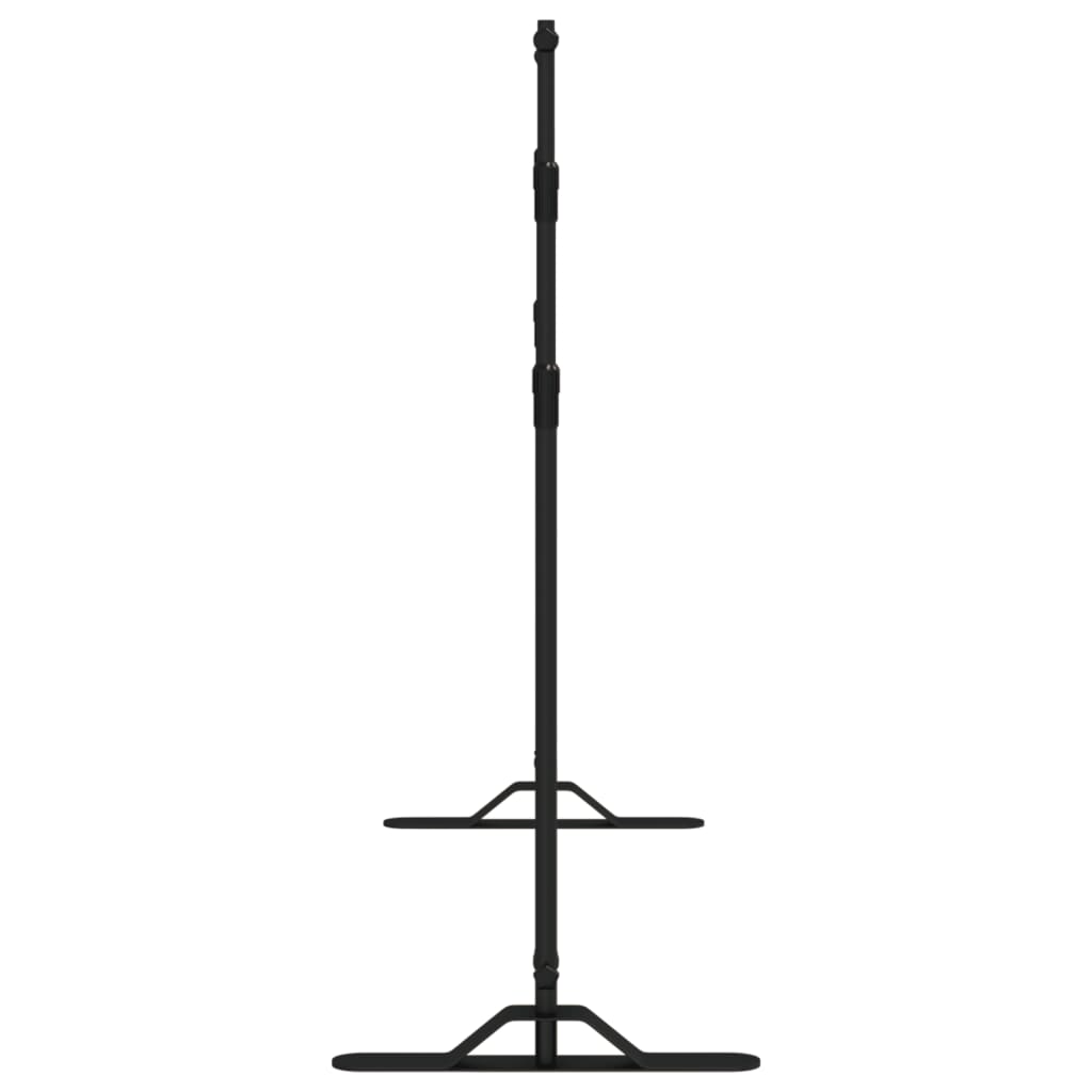 vidaXL Backdrop Stand Black 305x243 cm Steel