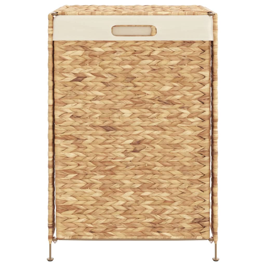 vidaXL Laundry Basket 44x34x64 cm Water Hyacinth