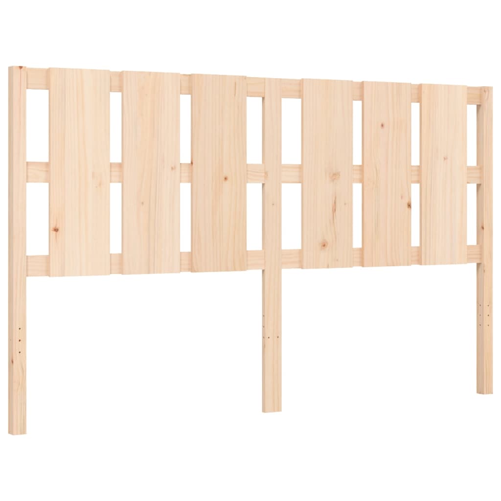 vidaXL Bed Frame without Mattress 150x200 cm Solid Wood