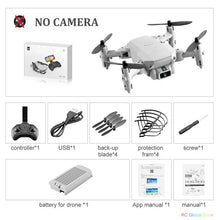 Load image into Gallery viewer, Mini RC Drone with 4K HD Camera WiFi FPV UAV Aerial Photography Helicopter Foldable LED Light Quadrocopter Quality Toy AOSST
