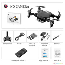 Load image into Gallery viewer, Mini RC Drone with 4K HD Camera WiFi FPV UAV Aerial Photography Helicopter Foldable LED Light Quadrocopter Quality Toy AOSST
